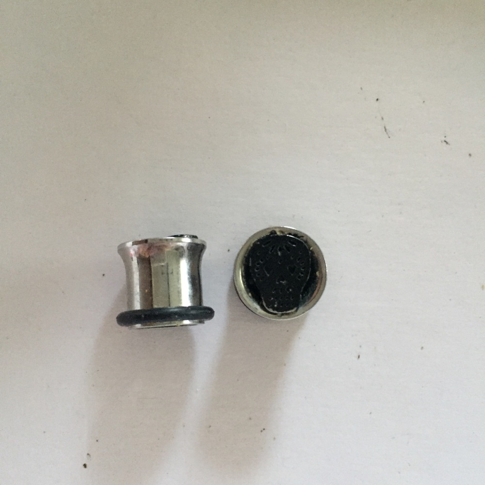 Sugar skull Size 0 gauges